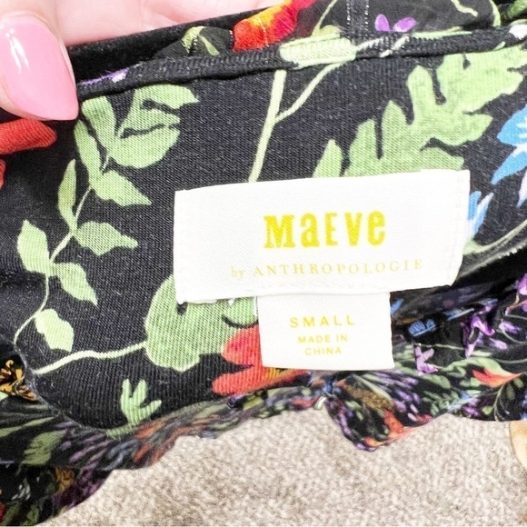 Anthropologie Maeve Jacquin Floral Top - Picture 7 of 7